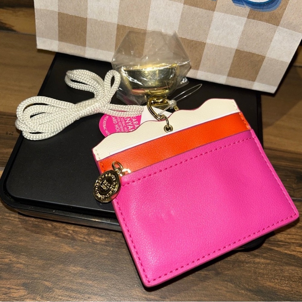Bath & Body Works Lanyard Pocketbac Holder w/Card Holder